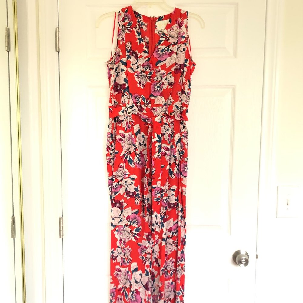 Colorful Silk Jumpsuit